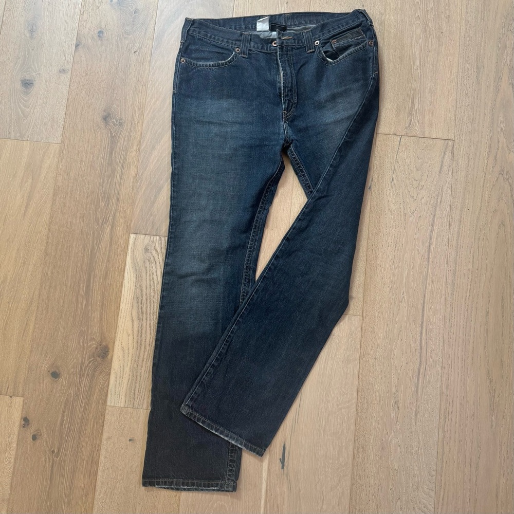 Harley-Davidson Blue Straight Jeans Classic Denim